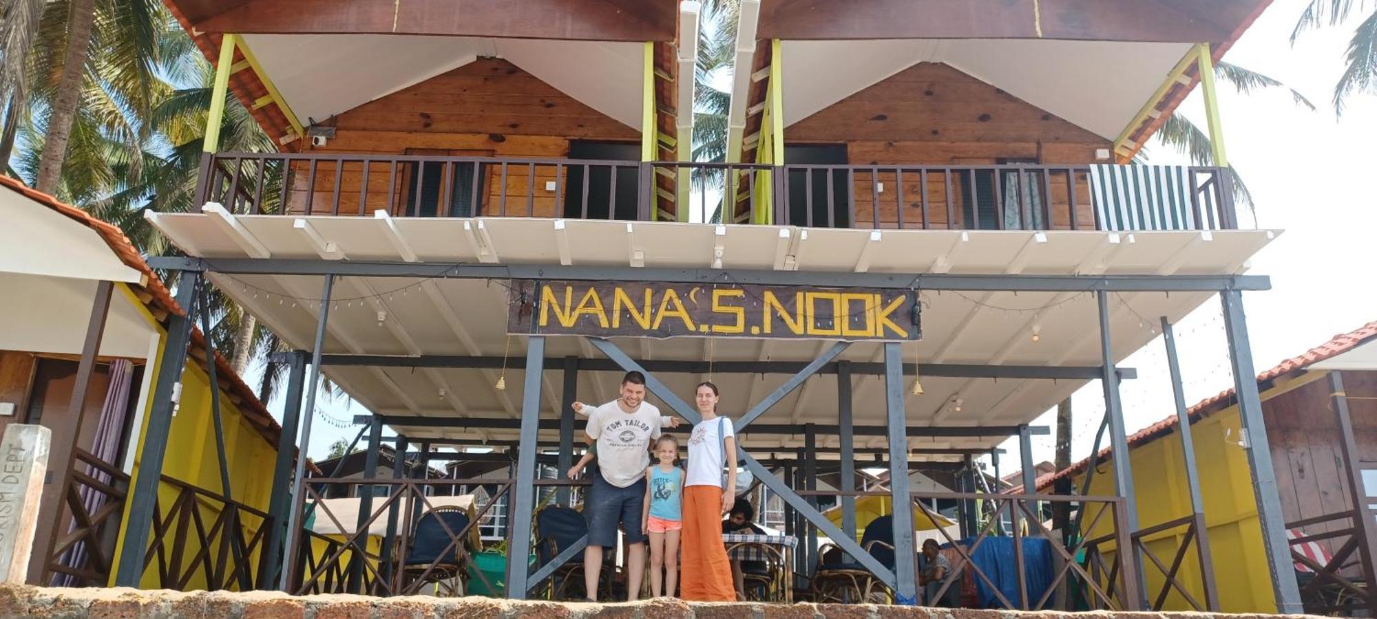 Hotel Nana'S Nook Agonda Exteriér fotografie